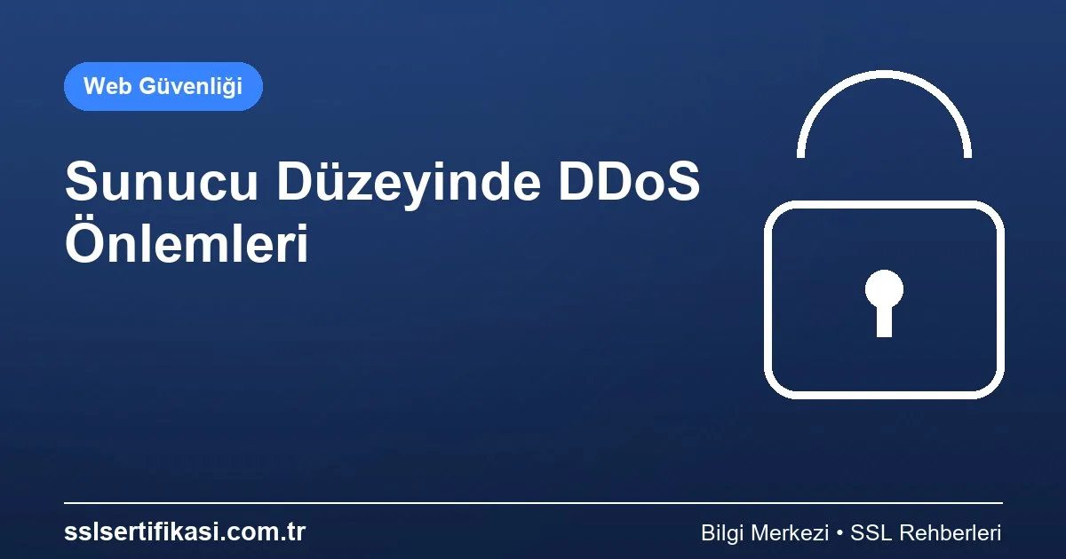 DDoS Saldırılarına Karşı CLI ile Korunma