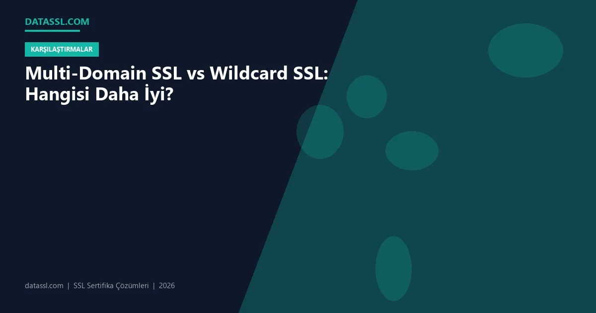 Multi-Domain SSL vs Wildcard SSL: Hangisi Daha İyi?