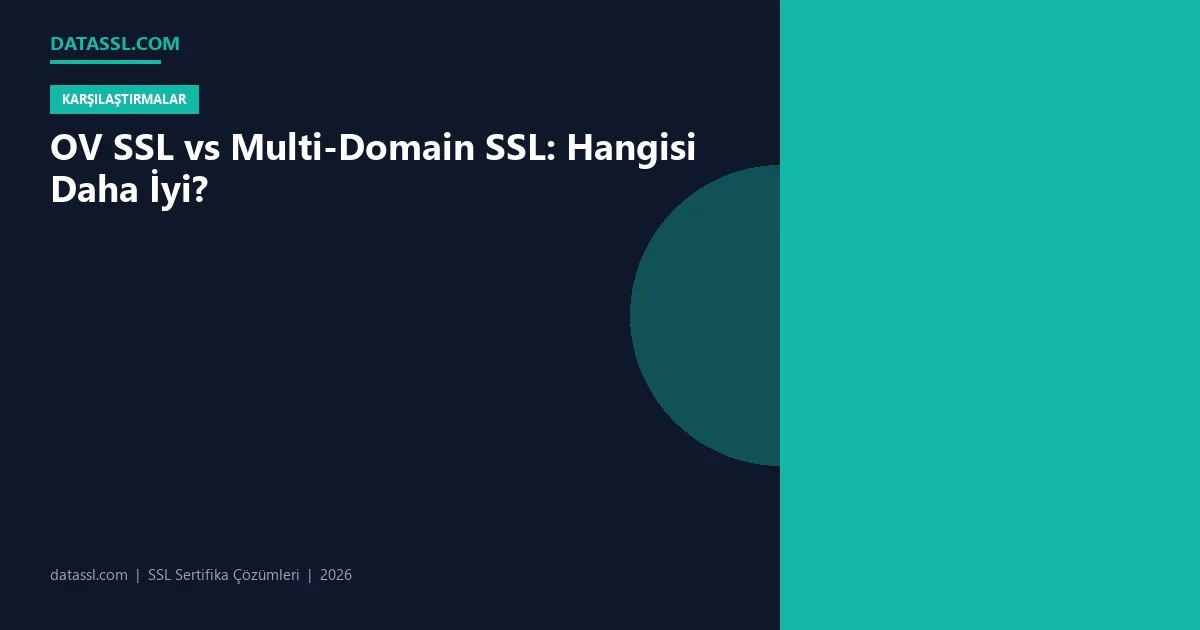 OV SSL vs Multi-Domain SSL: Hangisi Daha İyi?