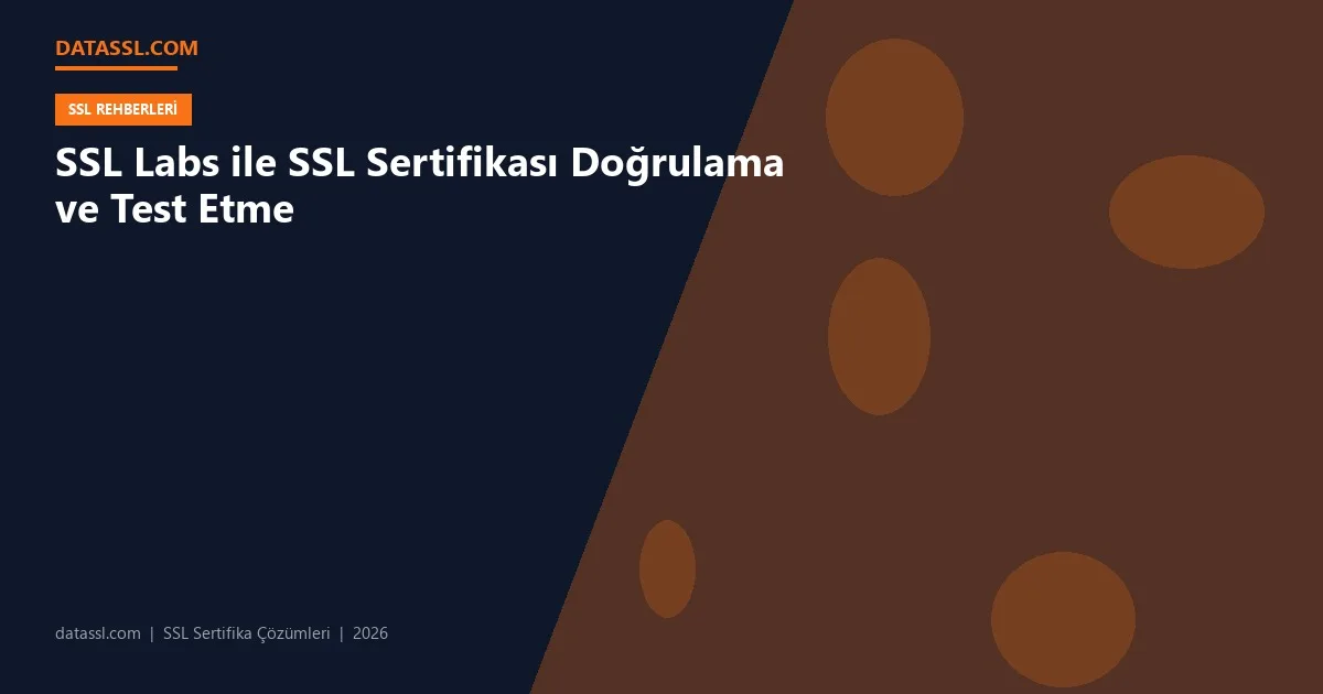 SSL Labs ile SSL Sertifikası Doğrulama ve Test Etme