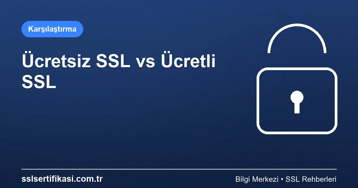 Ücretsiz SSL vs Ücretli SSL: Analiz Karşılaştırması